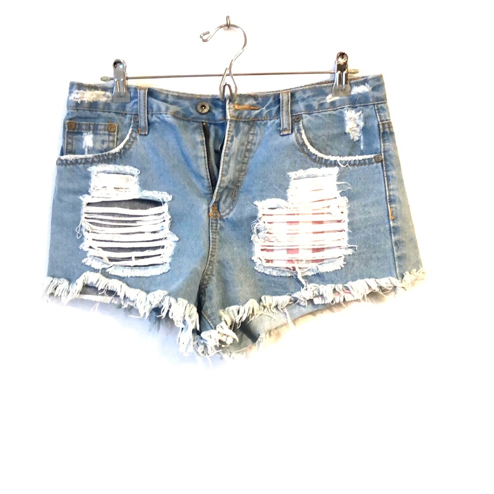 3/$30 Soundgirl denim shorts- size 9